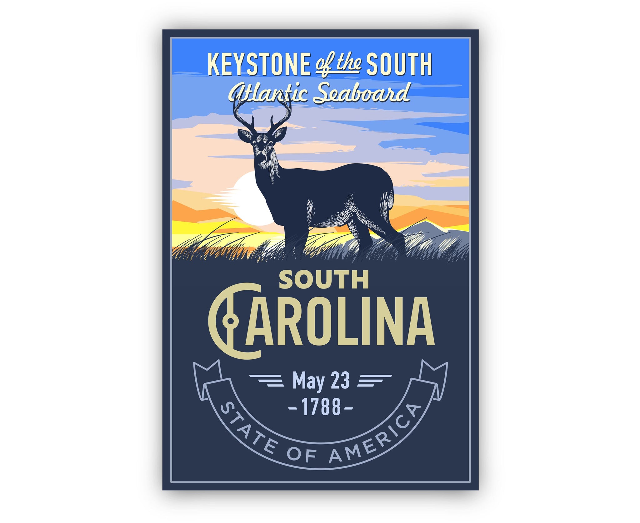 South Carolina State Emblem Poster